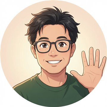 りはすけ(作業療法士)のイラスト